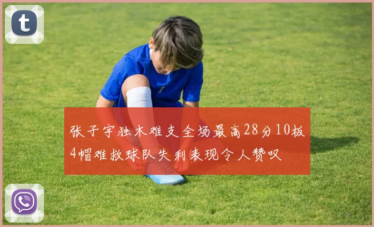 张子宇独木难支全场最高28分10板4帽难救球队失利表现令人赞叹